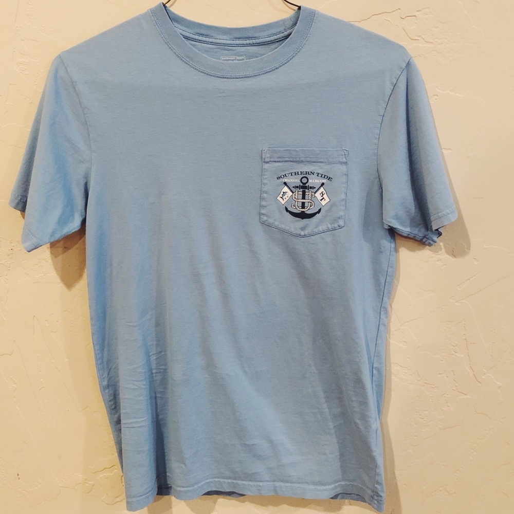 Southern Tide Anchor Pocket Tee